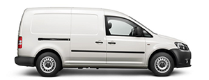 Bestelwagen type MEDIUM van EasySprint - laadvermogen 490 kg, 2 Europaletten