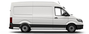 Bestelwagen type XL van EasySprint - laadvermogen 900 kg, 4 Europaletten
